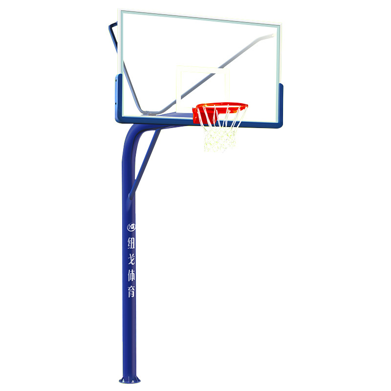 圆管固定式篮球架