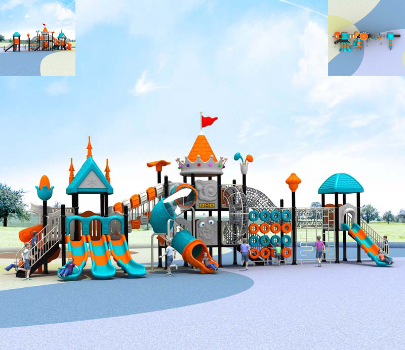 滑梯 彩虹/阳光宝贝 114立柱