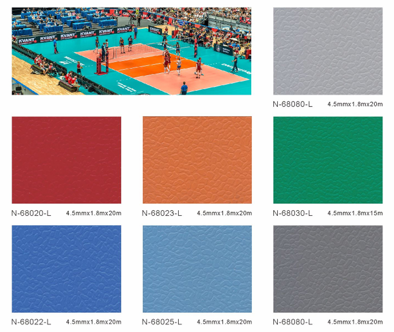 宝石纹 PVC运动地胶