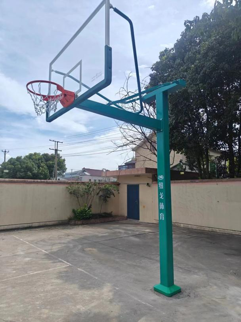 固定式（地埋式）篮球架怎么安装